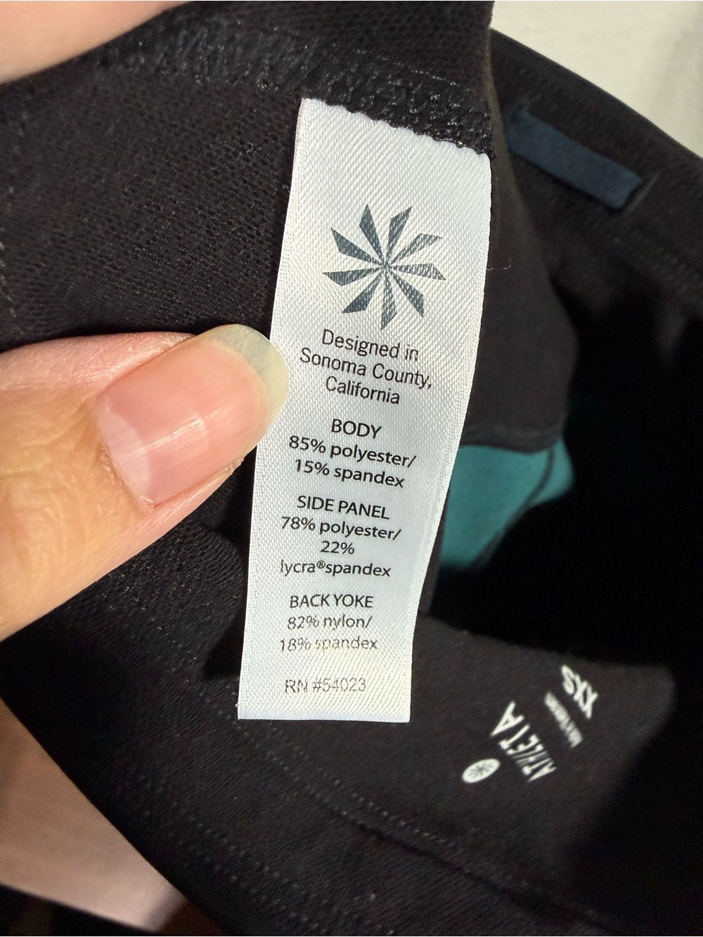 Athleta Frost High Traverse Leggings XXS - Picture 7 of 7